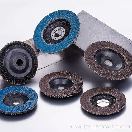 automatic flap disc production fiberglass cover flap disc